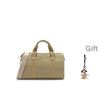PEDRO Microfiber Handbag Men's Sand/Black