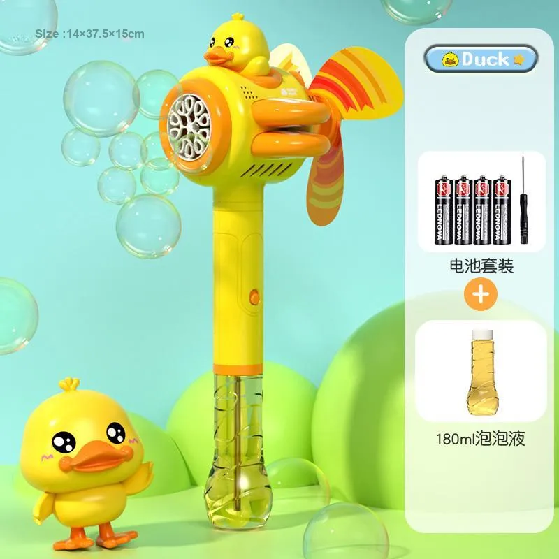 BIG TAYLOR Yellow Duck Plane, Fully Automatic Handheld, Exclusive Concentrate Bubble Machines-1