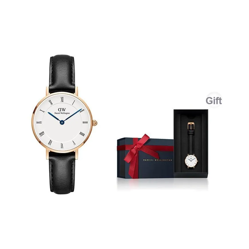 Daniel Wellington PETITE Collection Женские Кварцевые Наручные Часы Белый Циферблат
