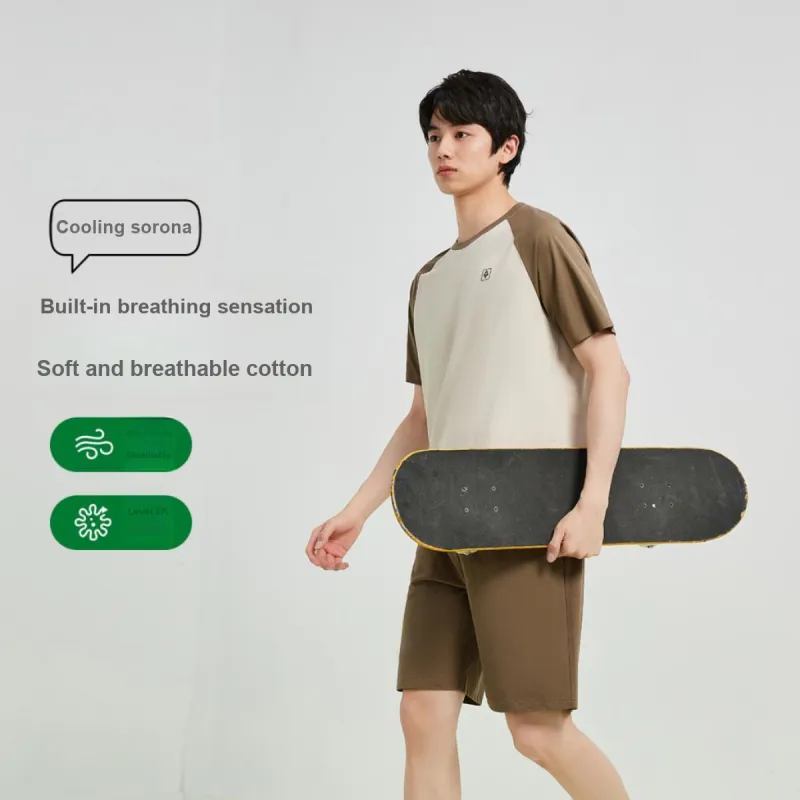 YOUKESHU Pajama Set Men's Shopping Bag-3