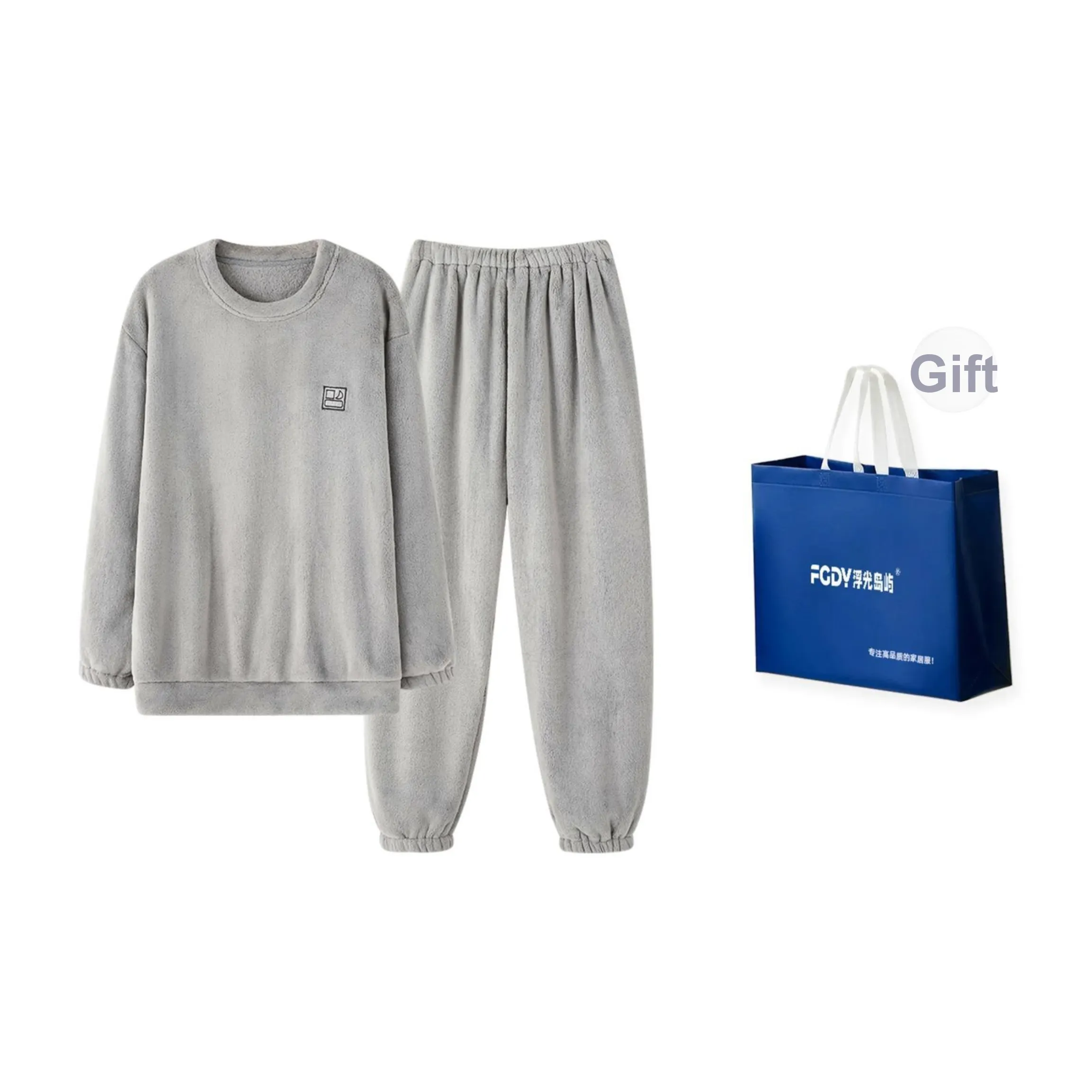 Floating light islands Men Pajama Sets