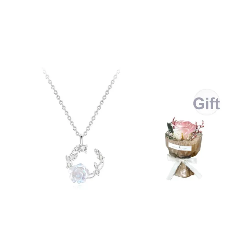 Fortune Gold Jewelry Box Necklace Women's-7
