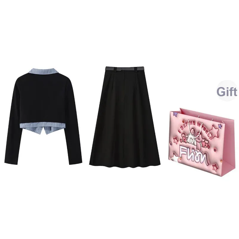 FLIM Two Piece Skirt Sets Women's-15