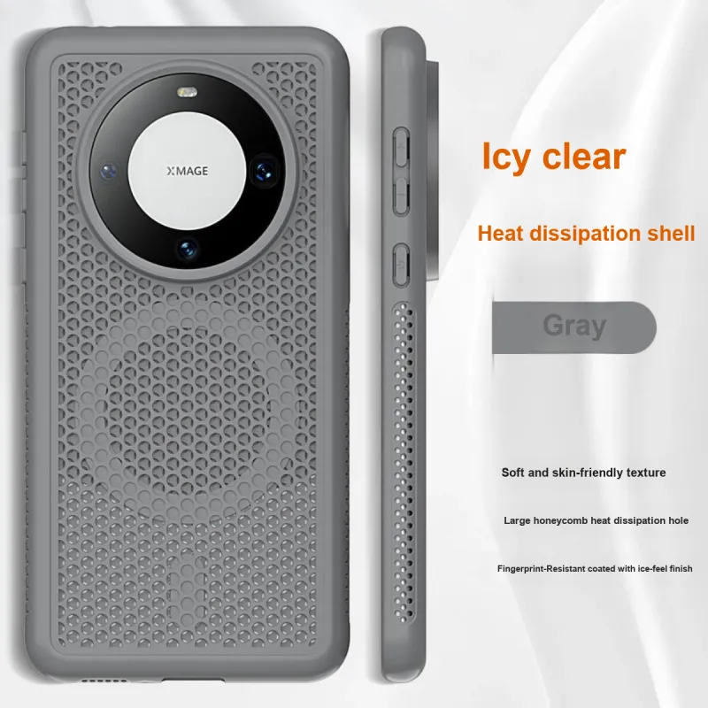ZHUOJI TPU Material Heat Dissipation Magnetic Case Compatible With Huawei Mate 70 Pro-21