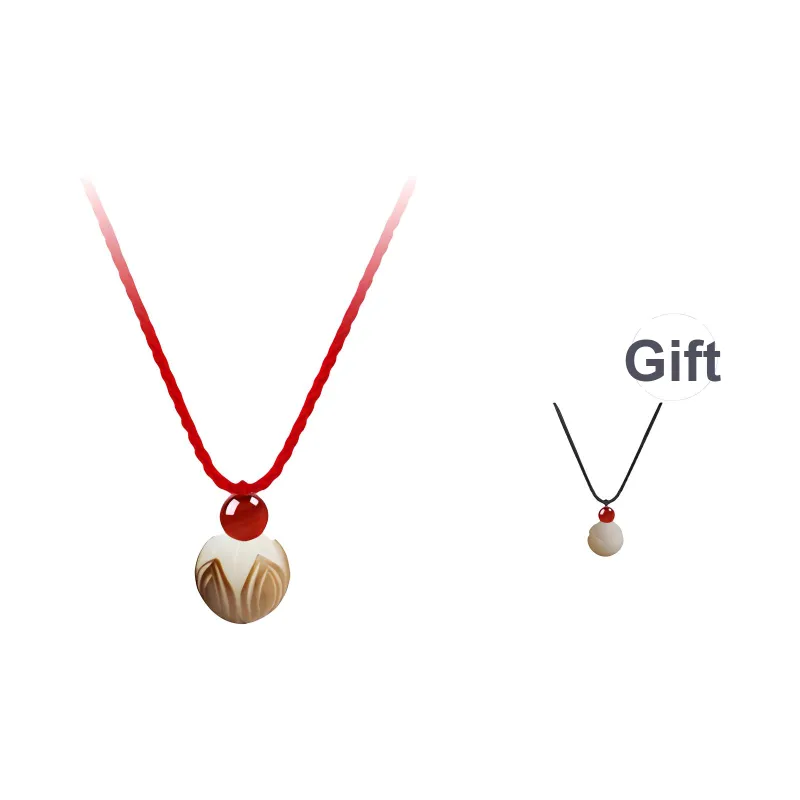 TANGSHU Bodhi Root Necklaces Unisex-2