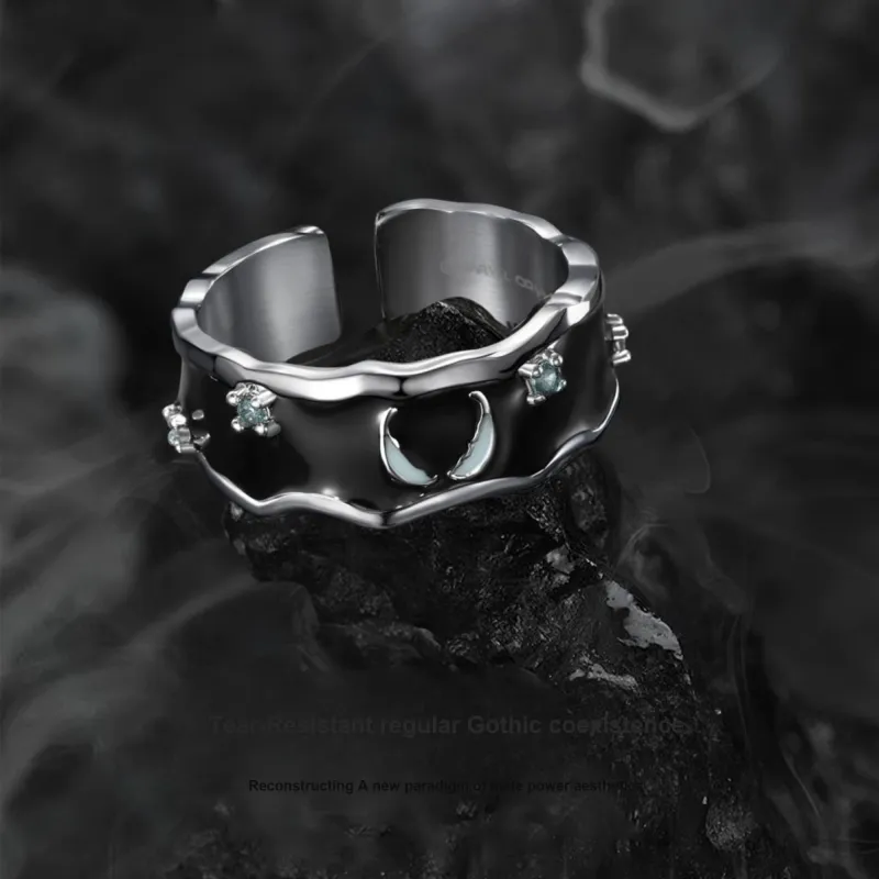 Disney Marvel Series Copper Rings Unisex Silver-10