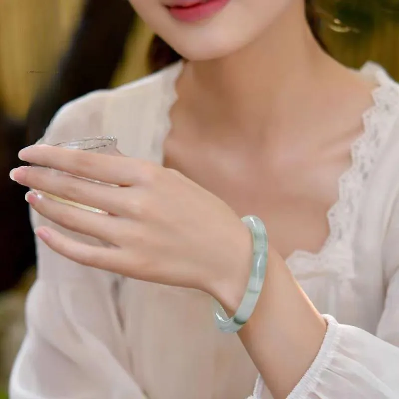 XIFULI Tianshan Jade Bangles Women's-1