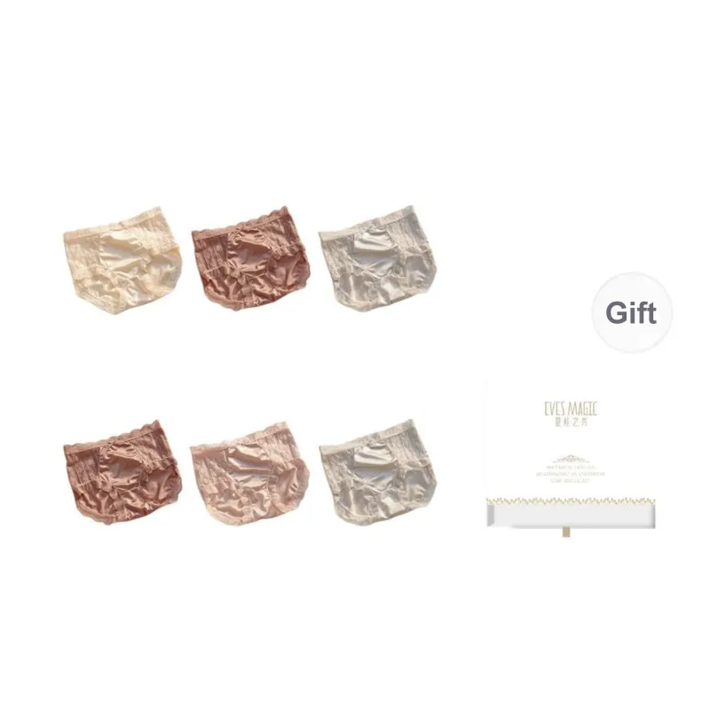 XIA.WA.ZHI.XIU Underpants Women's Box 6 Pack-6