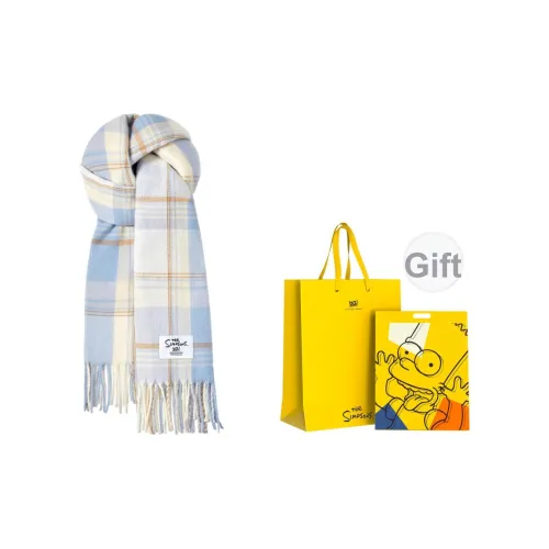 The Simpsons Полиэстеровые трикотажные шарфы Унисекс