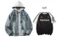 2 Pack (Blue Coat+Black Short-Sleeved)