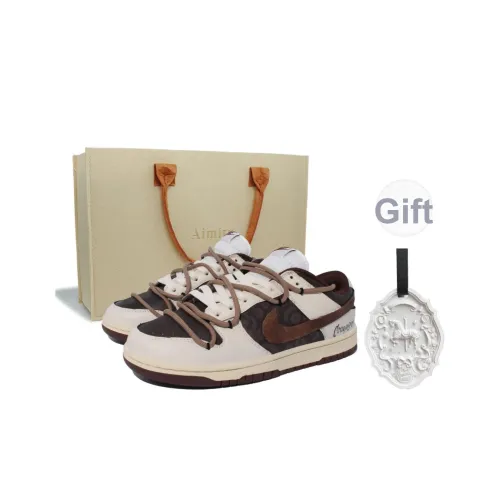 Nike Dunk Firefly Forest Wild Party Low Top Скейтборд Кроссовки Женские Brown