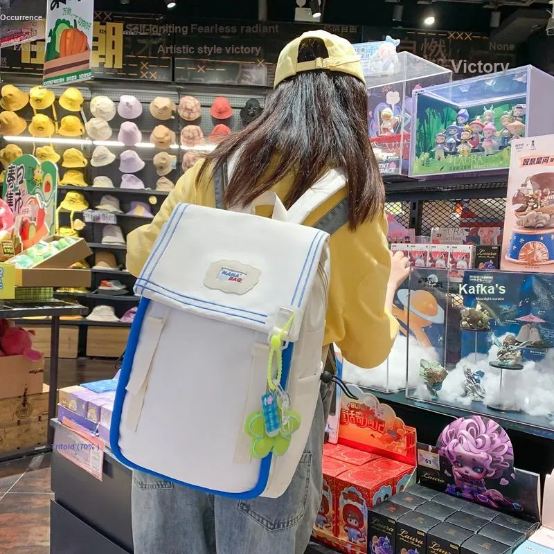 Wolfhorse Nylon Backpack Unisex Multicolor-8