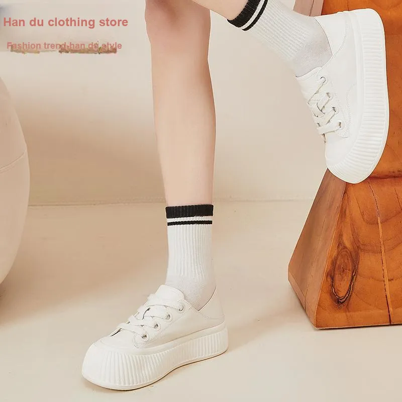HSTYLE Casual And Versatile Wear-Resistant Skateboard Shoes-7