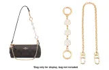 White Camellia Extender Chain 15cm+Copper Decorative Chain 35cm[Pure Copper]