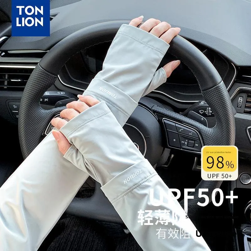 Tonlion Polyamide Sun Protection Sleeves Unisex-2