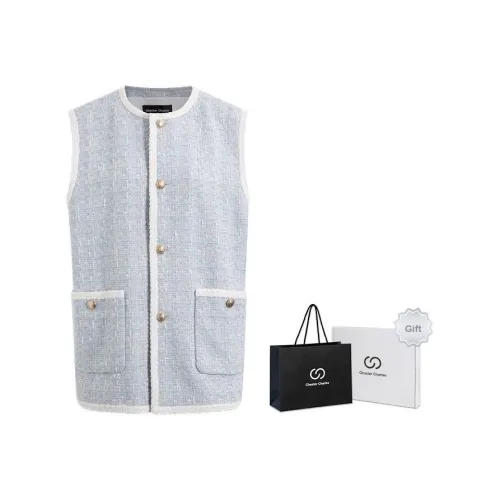 Chester Charles Жилет Женские Синий