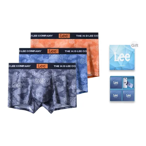 Модель совместного бренда Lee Sunset 5,0 Нижнее белье Подарочная коробка Мужской 3 упаковки