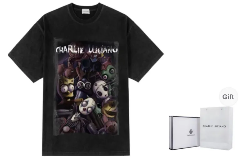 Charlie Luciano T Shirts Unisex-3