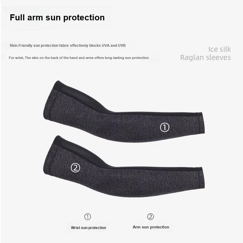 TANLU Riding Equipment Oversleeve Outdoor Unisex Polyamide/Elastane S M L Black Hemp Black-5