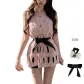 (Pink+Belt+Hair Tie) Included