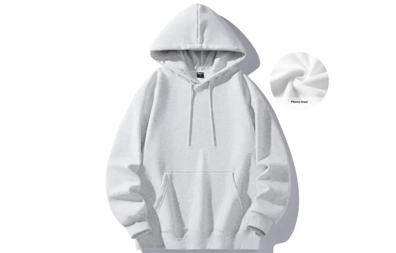 ZMOH Fleece Lined Hoodie Unisex Couple's-17