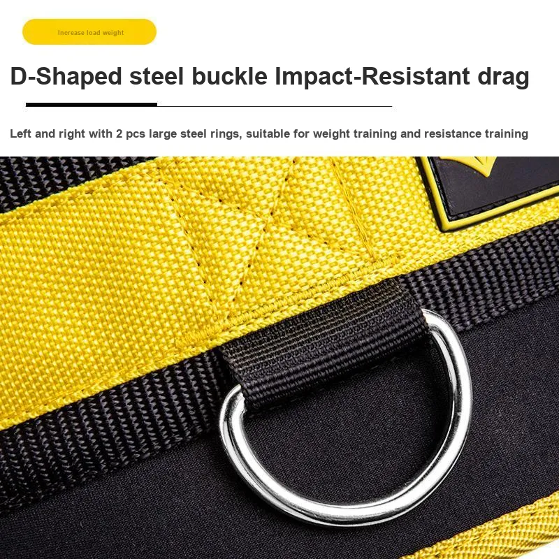 MANUEKLEAR Back Support Braces Protective One Size Yellow Polyester, Polypropylene, Iron Unisex-4