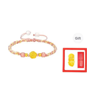Zheng Tai Fook S999 Fine Silver Bracelets Women's