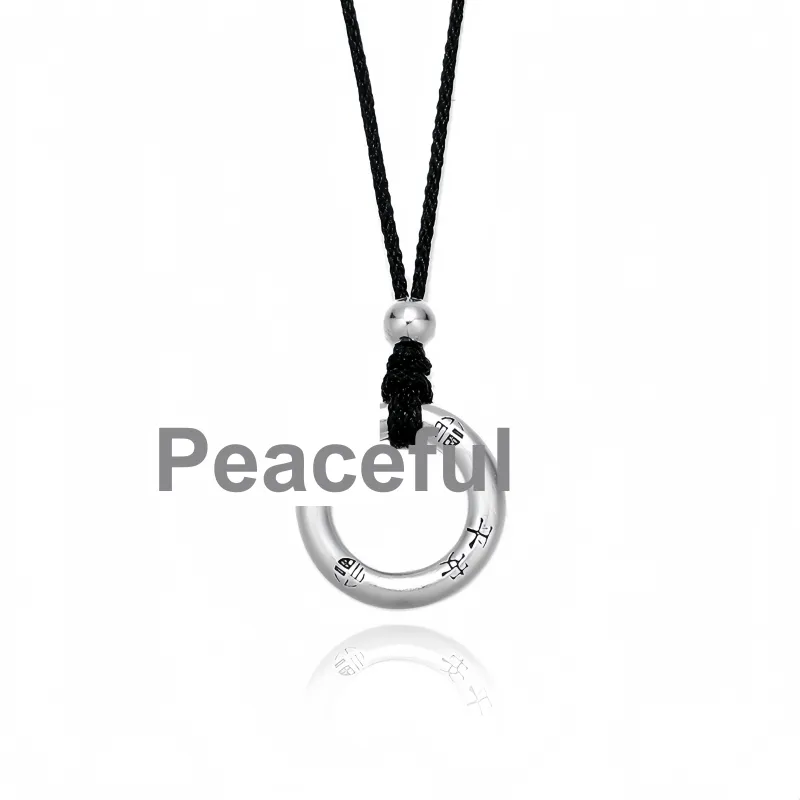 Zocai S999 Fine Silver Pendants Unisex-6