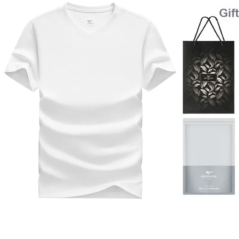 SEPTWOLVES Undershirt Men's Shopping Bag+Shopping Bag