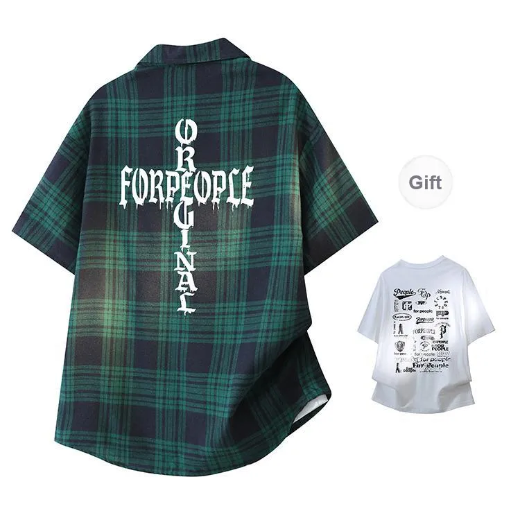 FAX FOR FMACM Shirt Unisex Yellow Plaid-11