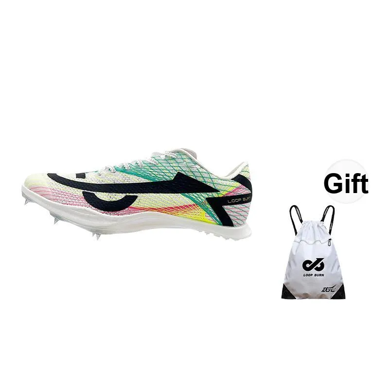 LOOP BURN Full Length Heterogeneous Carbon Plate Technology Outsole Running Shoes Unisex Neon