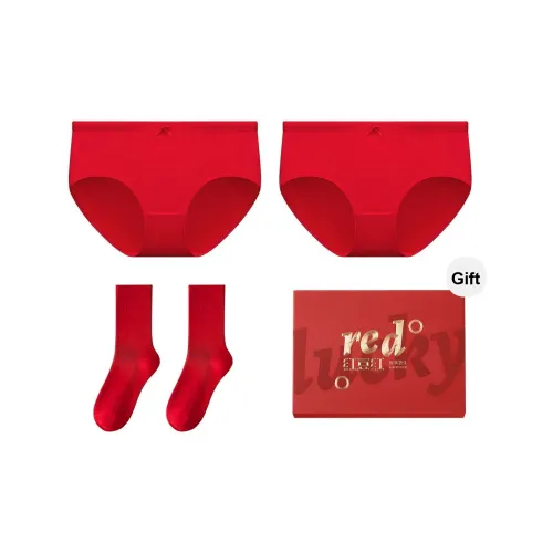 Red Bean Нижнее белье Подарочная коробка Женское 2 упаковки