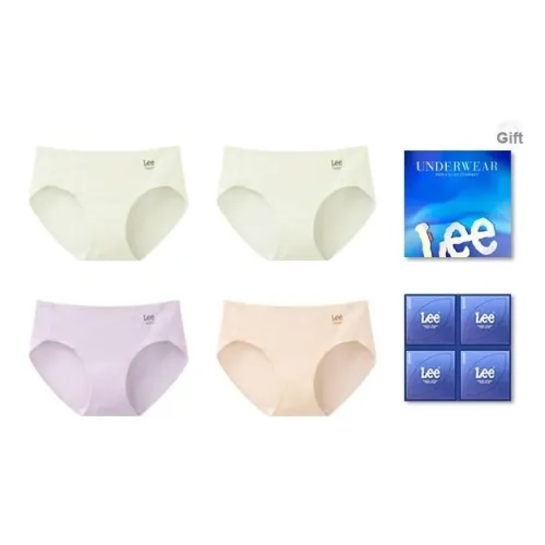 Lee совместный бренд модель нижнего белья подарочная коробка женская 4 штуки