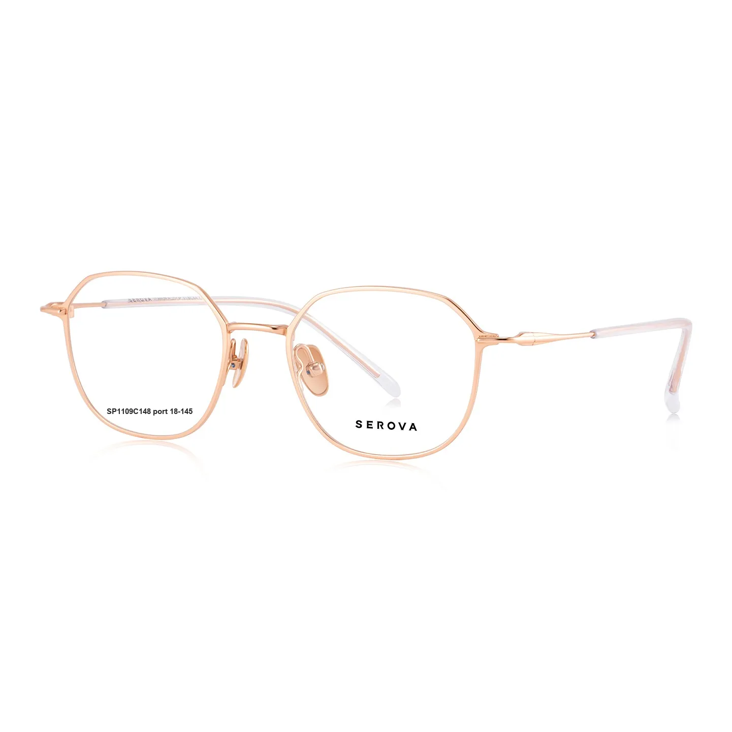 SEROVA Очки с нерегулярной формой и диоптриями Унисекс