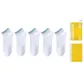 [5 Pack]5 White