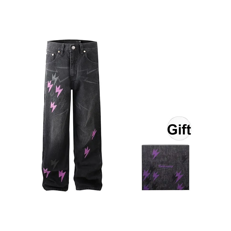 Amexnocap High OUNCE Джинсы Унисекс Черный