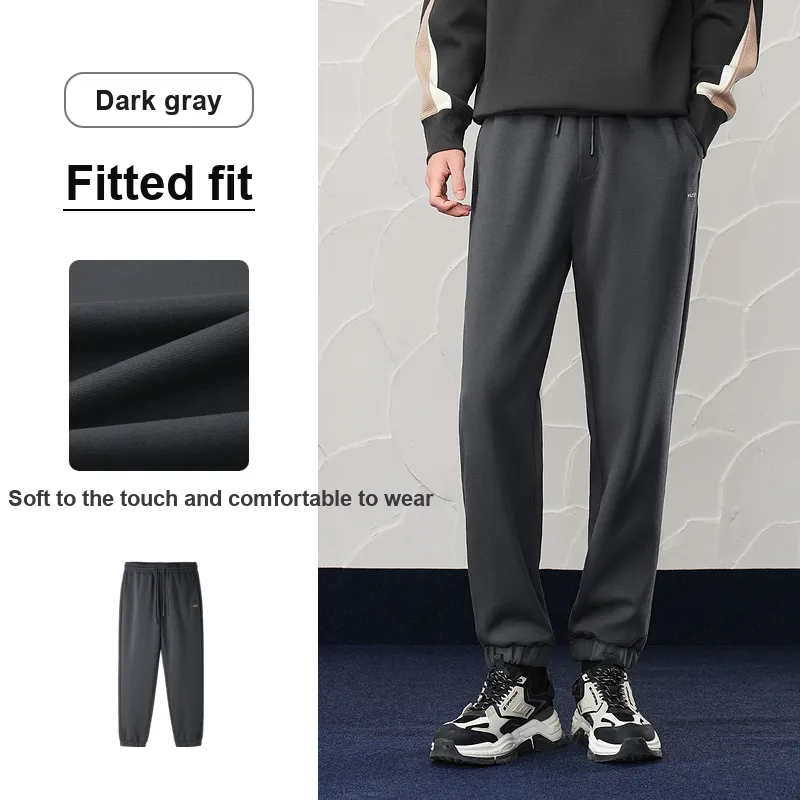 HLA Stretch Lace-Up Casual Pants Men's-3
