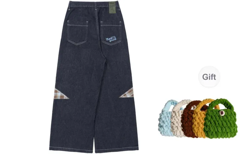 Madgood Jeans Unisex Washable Blue-7