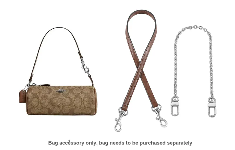 Lan Bao Fan Metal Shoulder Strap, Bag Accessory Women's Gold Tone-145