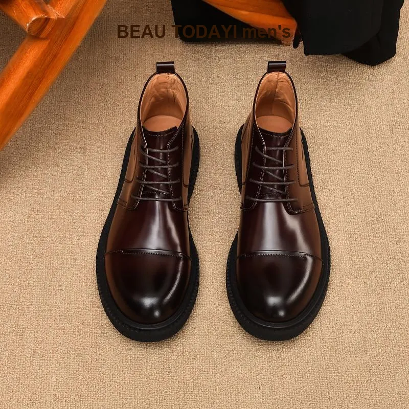Beau Today Ankle Boots 3.8cm Men's-4