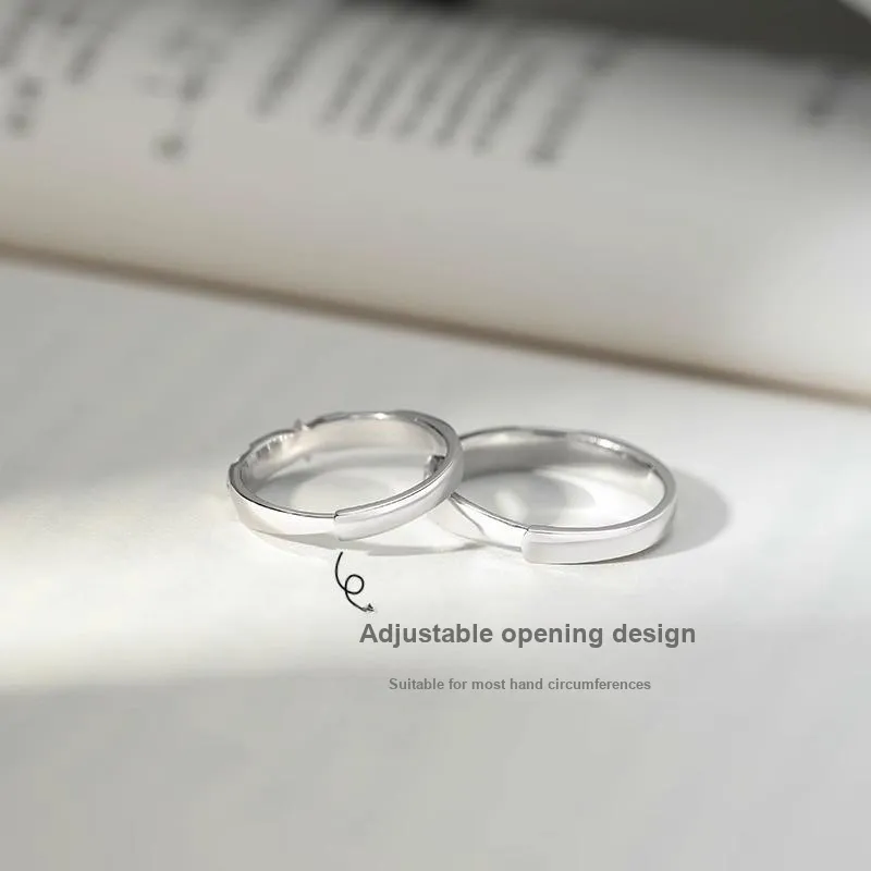 Ostantin 999 Fine Silver Rings Unisex-4