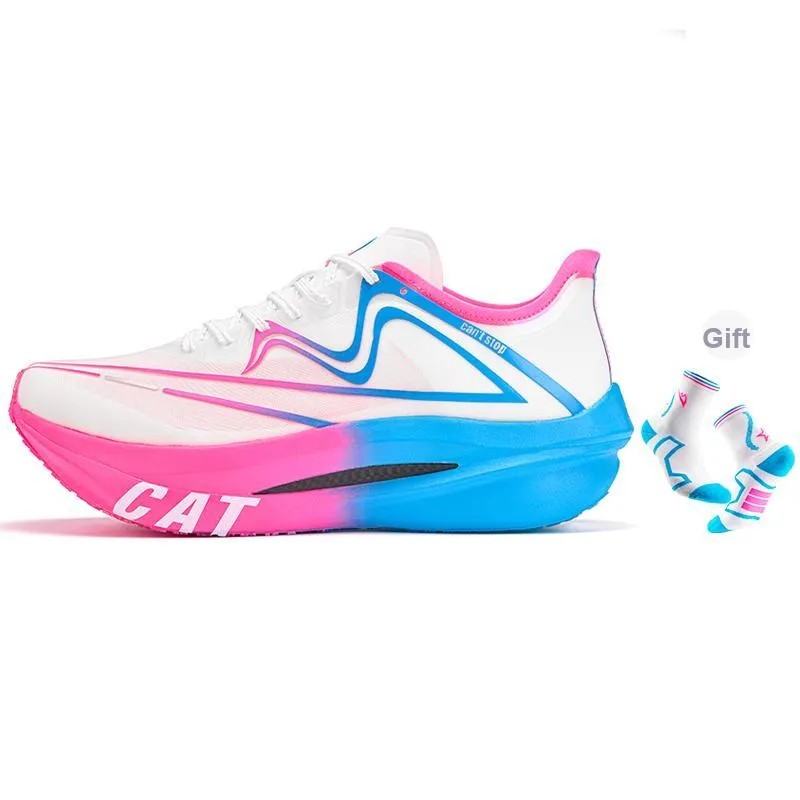 Sonic Cat Shock Absorbers With Slip Resistant And Abrasion Resistant Properties Marathon Running Shoes Unisex Unicorn-6