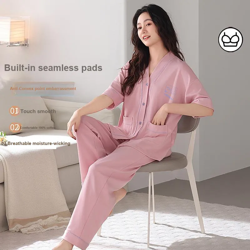 GOSO Pajama Set Women's Dusty Pink-1