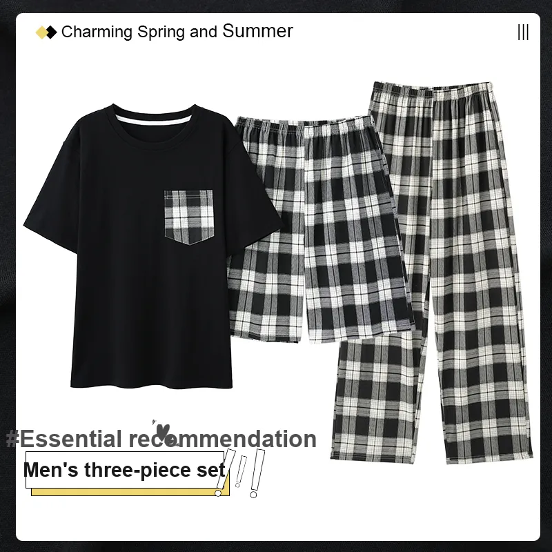 William Men Pajama Sets-1
