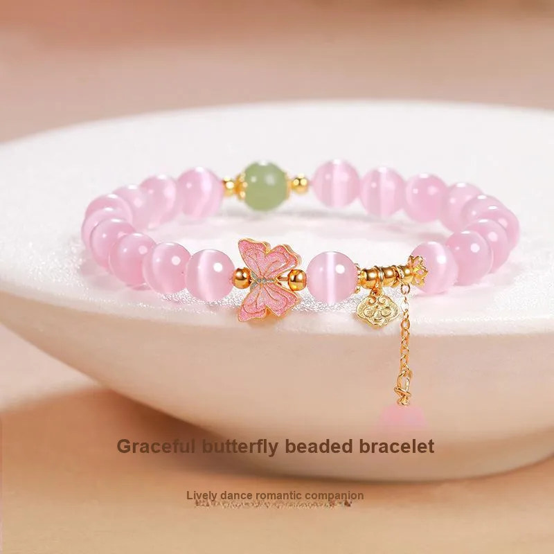 OWNCOOL Glass Cat Eye Bracelets Unisex-1