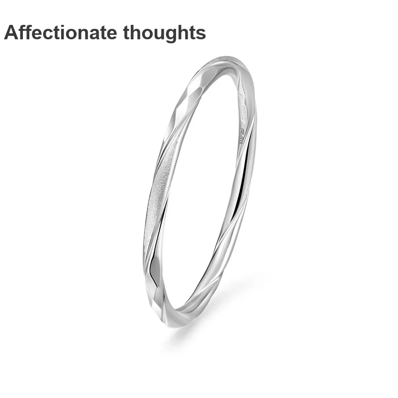 Sentimentality 9999 Fine Silver Bangles Women's-5