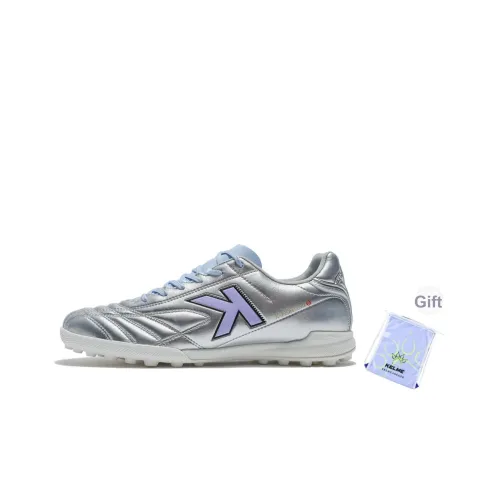 KELME TF Шипы Амортизация Износостойкие Футбольные Бутсы Унисекс Серебряный