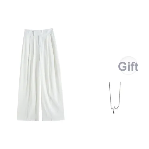 SONDR Белый Включает Ожерелье Женские Повседневные брюки