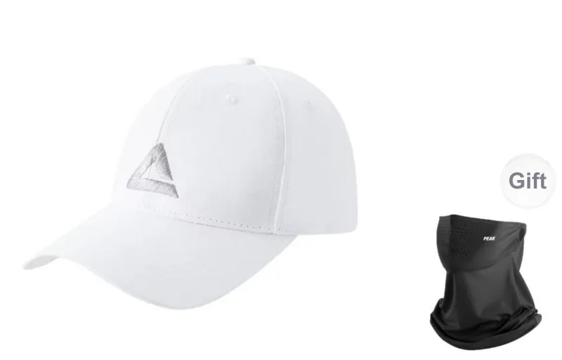 PEAK Cotton Baseball Caps Unisex Multiple Colors-7