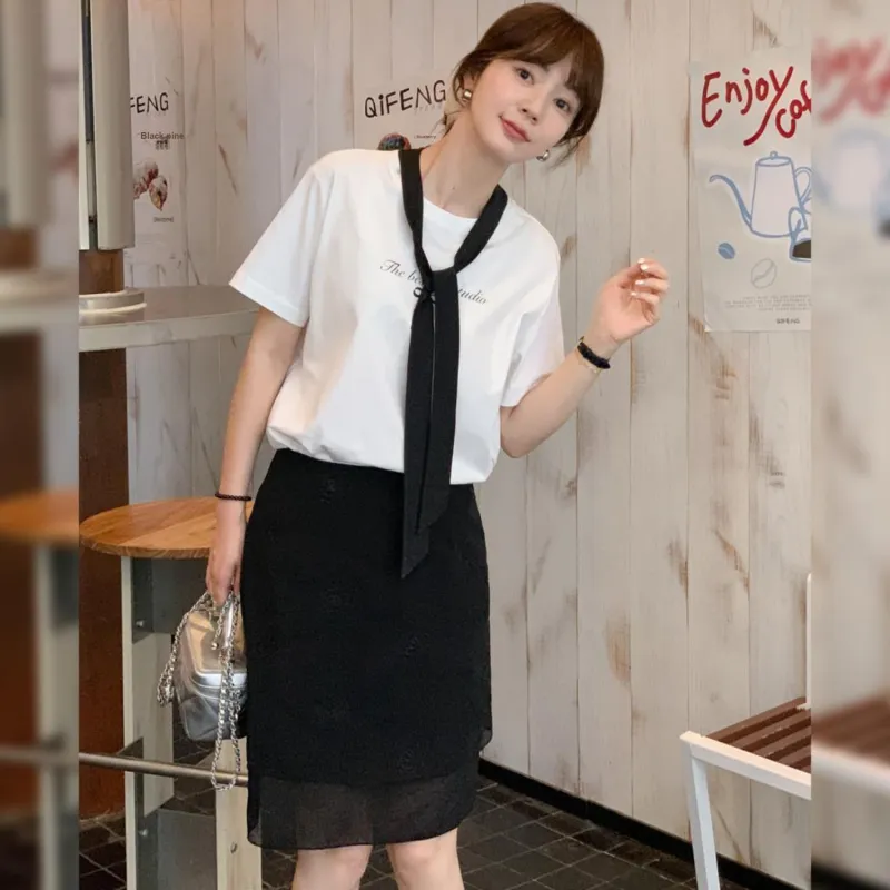 Fstudio Summer Light Tone Petite Fashion Half Length Casual Short Skirts Women's-4